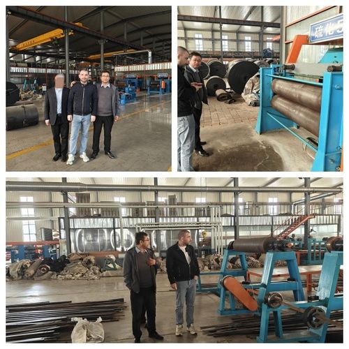 Últimas notícias da empresa sobre Clientes russos investem na fabricação de cintas transportadoras e visitam nossa fábrica para inspeção