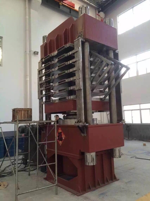 comprar Máquina vulcanizando de borracha Multilayer da imprensa para produzir EVA Rubber Sheets online manufacture