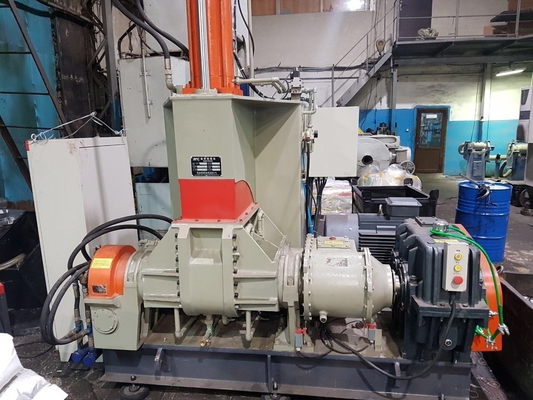 comprar Máquina de borracha da amassadeira do controle do PLC com eixo dobro online manufacture