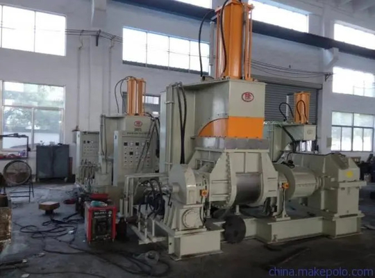 comprar Duplo eixo 110L borracha Kneader Máquina Controle PLC Mitsubishi ou Siemens Electric online manufacture