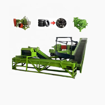 comprar Sistema de reciclagem de pneus de controlo PLC de baixo custo online manufacture