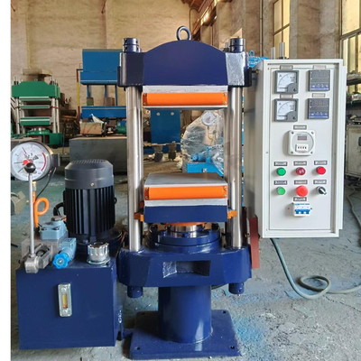 comprar Máquina de prensagem vulcanizadora de borracha plana de pequena dimensão de 20 toneladas para produtos industriais de borracha ou para utilização em laboratório online manufacture