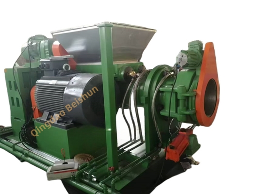 comprar 2000kg/Hora de saída Alimentação por parafuso duplo Estripador de borracha com sistema de arrefecimento e controlador de temperatura do molde Alimentação por força de dois rolos online manufacture