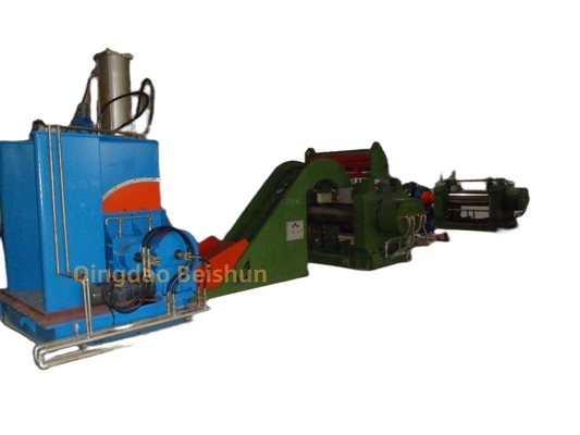 comprar Certificado CE 75 Litros de borracha Kneader Acionado por Rotor de Dobra Costela e 110kw Motor online manufacture