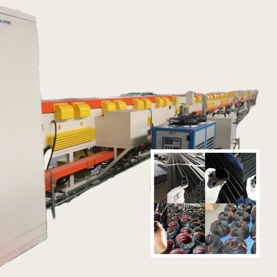comprar Extrusora de alimentação a frio de borracha XJ-90 e linha de produção de tiras de borracha EPDM online manufacture