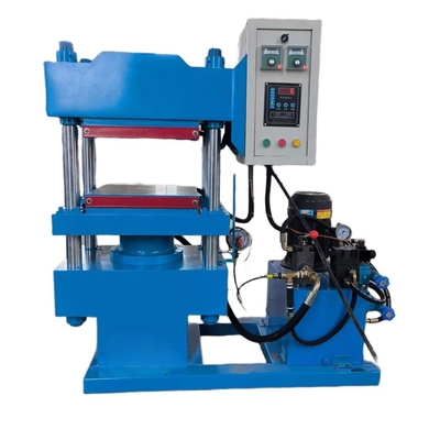 comprar Máquina de vulcanização plana de tela sensível ao toque PLC 80 toneladas Força de aperto para vedações de silicone NBR FKM online manufacture