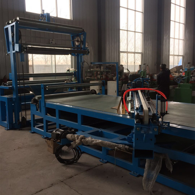 Máquina automática de corte diagonal de tecido 10kw horizontal