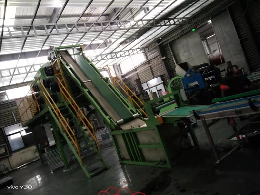 Máquina de refrigeração de pedaços de borracha