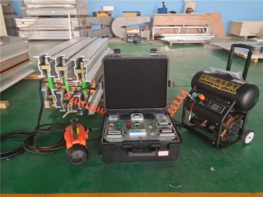 Bom preço Máquina de vulcanização de correia transportadora portátil Máquina industrial de emenda de correia transportadora on-line