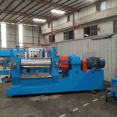 Máquina do moinho de mistura para o processamento de borracha com estrutura do rolo do ferro fundido