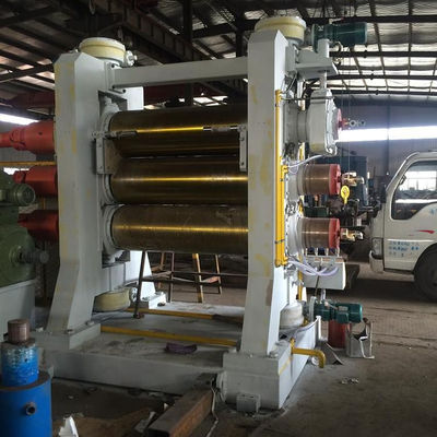 Bom preço Velocidade do rolo da máquina 0-20m/min do calendário do rolo de 200℃ Max Temperature 3 on-line