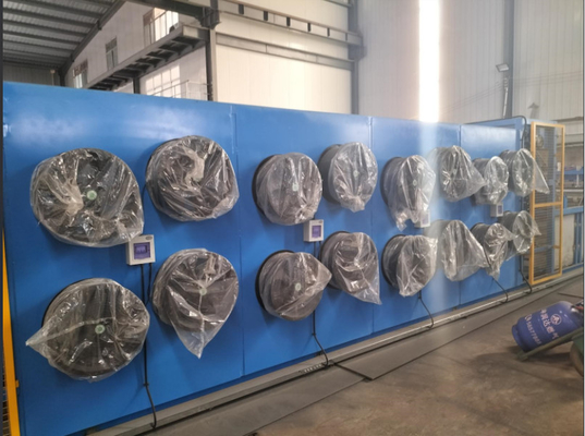 Máquina de refrigeração por lotes de borracha de automação de eficiência energética para borracha por lotes contínuos