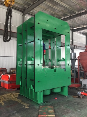 Máquina de prensagem vulcanizadora de borracha hidráulica para produção de grandes vedações de óleo de borracha