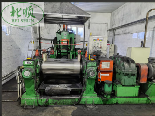 Bom preço Moinho de mistura de borracha de tamanhos personalizáveis com lubrificação automática de graxa e freios de propulsão hidráulica on-line