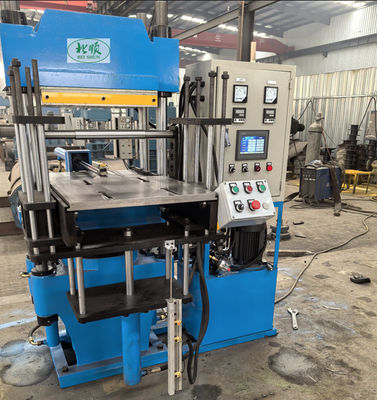 Bom preço Máquina de moldagem de prensagem vulcanizante de borracha e silicone 4RT semiautomática para juntas de borracha on-line