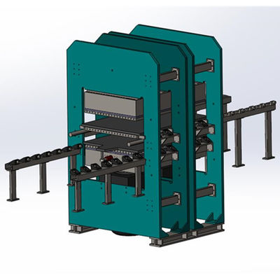 Bom preço Quadro de baixo custo Pressão de vulcanização hidráulica Baixo consumo de energia on-line