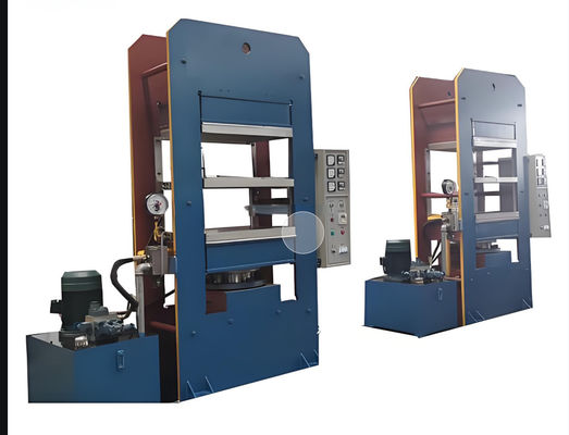 Bom preço Máquina de prensagem vulcanizadora de borracha de aquecimento elétrico com faixa de pressão de 0 a 25 MPa e controlo preciso da temperatura on-line