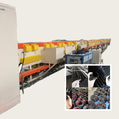 Bom preço Extrusora de alimentação a frio de borracha XJ-90 e linha de produção de tiras de borracha EPDM on-line