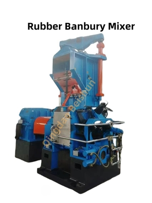 Velocidade de mistura de 40 rpm 50L Tipo de queda fechado de borracha Banbury Mixer com controle PLC