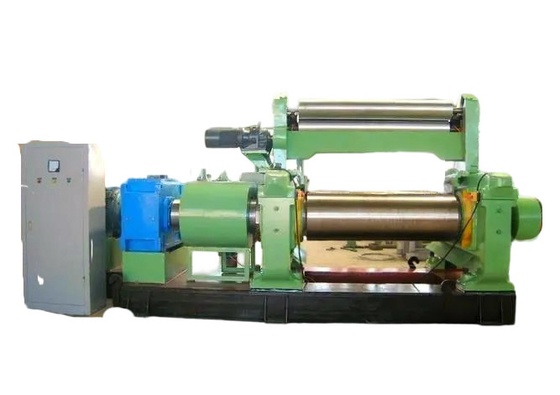 Economia de energia XK-450 Moinho de mistura aberto Solução de mistura definitiva para processamento de borracha e plástico