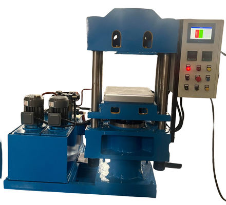 Bom preço 250mm Plunger Diameter Rubber Vulcanizing Press Machine with Manual Operation and 57.6kw×2 Heating Power on-line