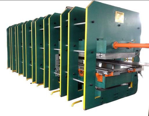 Bom preço Máquina de pressão de calor de borracha personalizável com sistema de controle PLC para máquina de fabricação de cinto transportador de tecido de cabo de borracha on-line