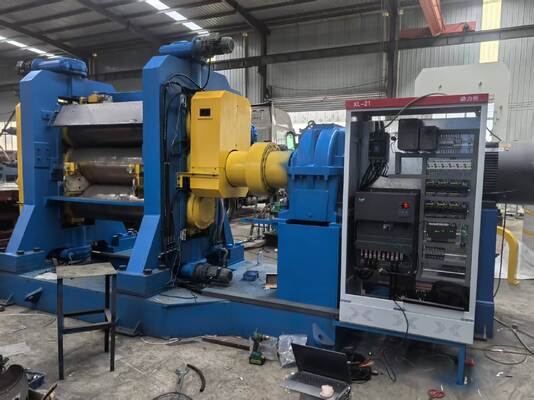 Bom preço Automatic PLC High-quality 3-roll Rubber Calenders Are Used In Motorcycle Tyre Tread Production Lines. on-line