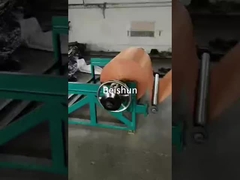 Usar calandreta de conveyor de borracha Pressione a folha de borracha e a camada de tecido firmemente juntos