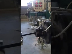 Extrusora de borracha de alimentação a quente de 120 mm de diâmetro de parafuso para produção de tubo interno de borracha MC/BC