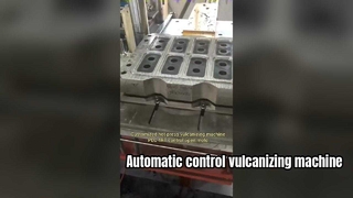 Abertura automática do molde do PLC da máquina da imprensa de borracha